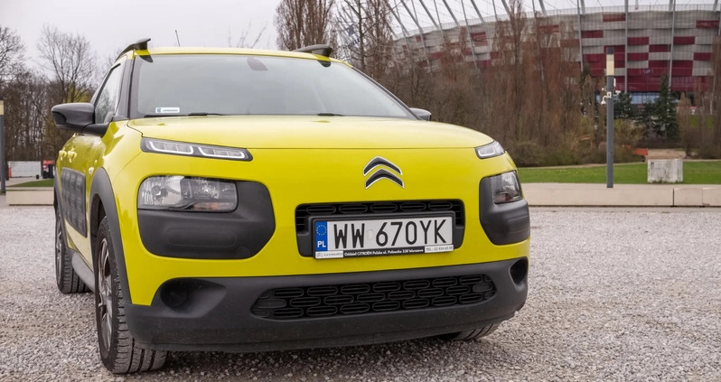 Citroen C4 Cactus cena 41500 przebieg: 94000, rok produkcji 2018 z Warszawa małe 562